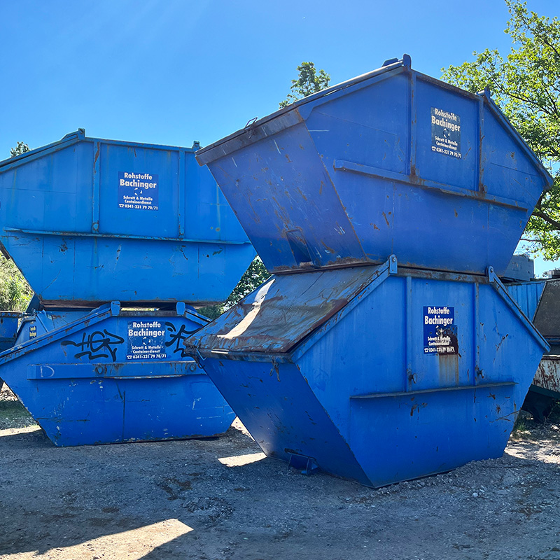 Rohstoffe Bachinger GbR - Entsorgung & Aufbereitung, Containerdienst, Container